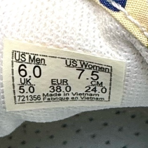 Vans Tropicali Super ComfyCush Era Unisex Mellow Yellow True White Unworn EUC - Picture 9 of 9